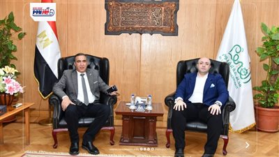 محافظ الفيوم يستقبل رئيس الهيئة العامة للخدمات البيطرية لبحث أوجه دعم الثروة 