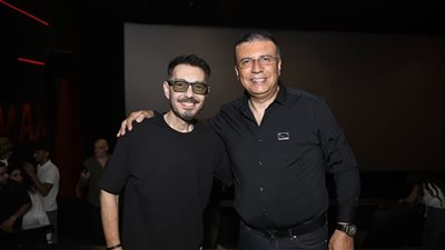 عمرو الليثي وأحمد زاهر يدعمان «خلي بالك من نفسك» في العرض الخاص للفيلم