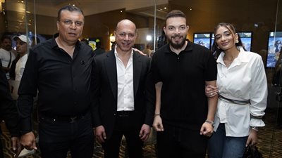 عمرو الليثي يحتفل بنجاح نجله شريف الليثي ويهنئ تامر مرسي على فيلم «خلي بالك على نفسك»