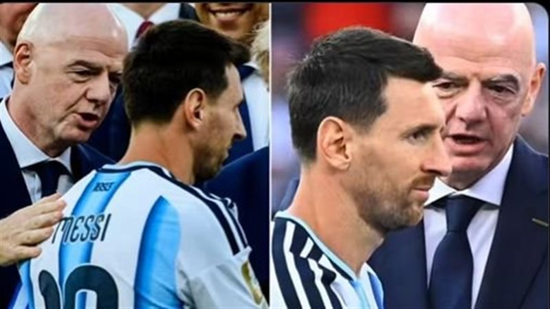 إنفانتينو يواسي ميسي بنهائي كأس العالم