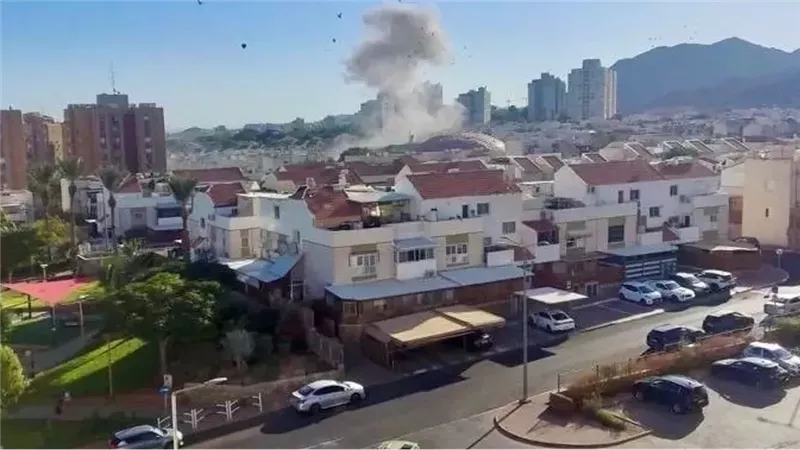 انفجار في منطقة إيلات