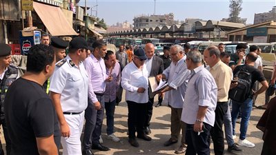 محافظ الدقهلية يتفقد أعمال التطوير الشامل بميدان سندوب بالمنصورة