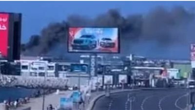 دون إصابات..حريق بمطعم شهير على كورنيش الإسكندرية والحماية المدنية تسيطر