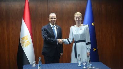 مصر والاتحاد الأوروبي يبحثان تهدئة أزمات المنطقة.. وكالاس تشيد بالدور الإقليمي