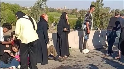 ننشر أسماء وحالات مصابي انقلاب ميني باص على طريق شبرا - بنها الحر
