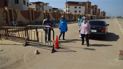 رئيس مدينة بورفؤاد يوجه بتفعيل بوابات مداخل الشاطئ وإحكام السيطرة الميدانية
