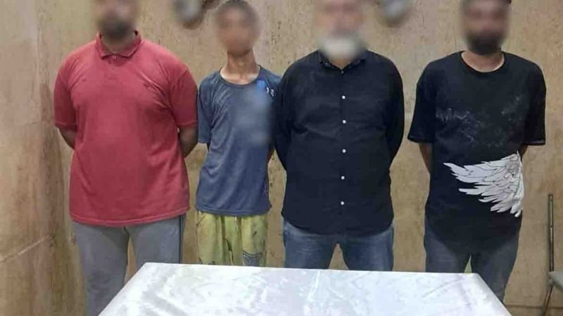 المتهمين 