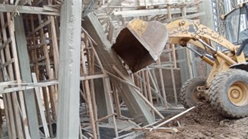 إزالة تعديات البناء