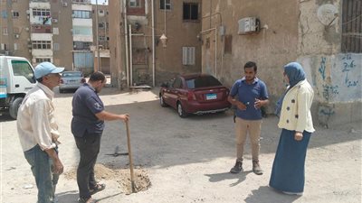 رئيسة حي فيصل بالسويس تتابع أعمال تطوير وصيانة شبكة الكهرباء بعدد من المناطق