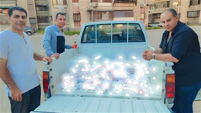 ضبط ٣٠٠ علبة سجائر مهربة ومجهولة المصدر بحي العرب في حملة تموينية ببورسعيد