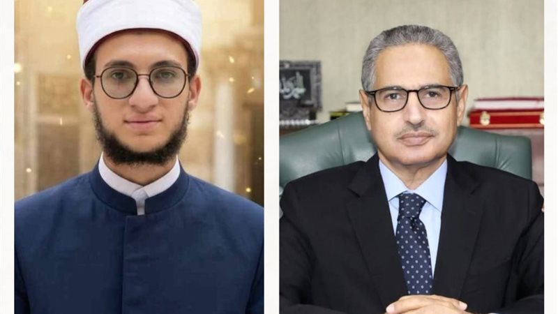 محافظ بنى سويف والطالب