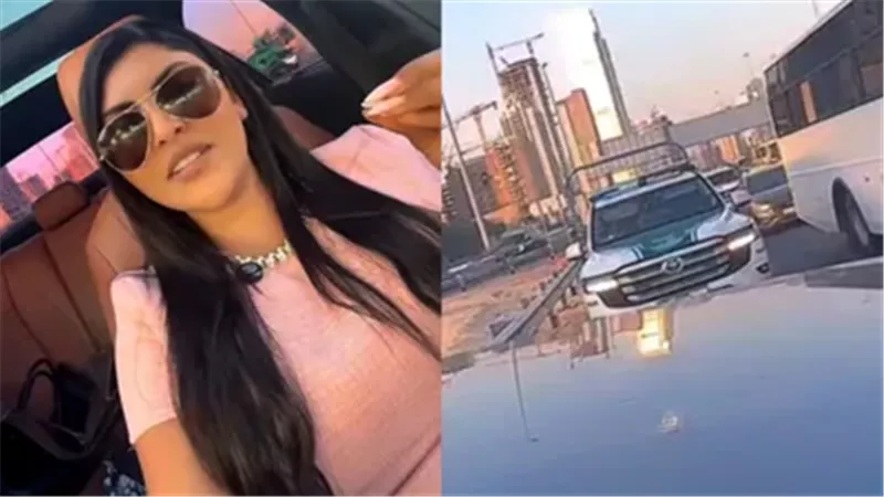 المرأة الهندية وخلفها