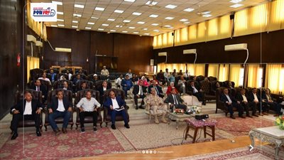 الشيمى:  يشهد المحاضرة التوعوية عن الأمن القومي المصري ضمن فعاليات التدريب 