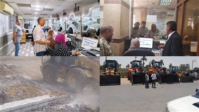 رفع 326 حالة إشغال بالفشن ومتابعة ملفات الإزالة والنظافة بمراكز بنى سويف 