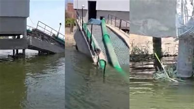 مياه الشرب بنى سويف : تصدع بممشى الصيانة وليس انهيار لكوبري لمحطة الفقاعى 