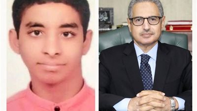 هاتفيا.. محافظ بني سويف يهنئ الطالب 