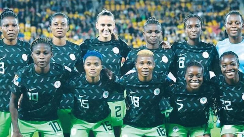 لاعبات منتخب نيجيريا