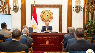 المستشار هاني حنا يلتقي السفراء المُكلفين حديثاً برئاسة البعثات الدبلوماسية
