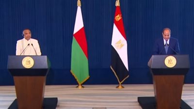الرئيس السيسي: مستعدون لنقل التجربة التنموية المصرية إلى مدغشقر 