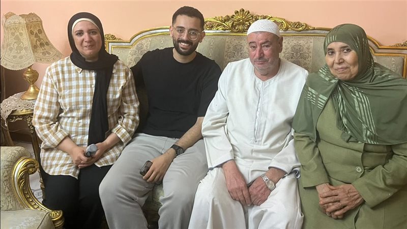 أسرة الطالب إبراهيم