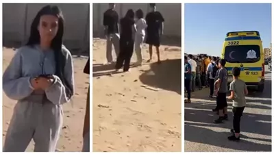 وصول المتهمين في قضية دهس هدير بائعة الشاي بحدائق الأهرام 