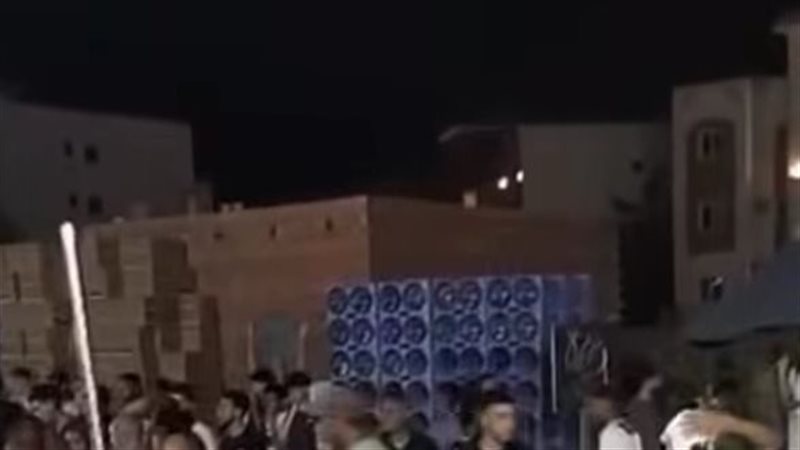 جانب من مسرح الحادث
