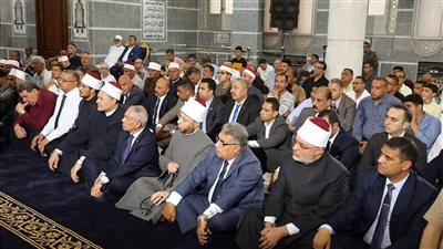 وزير الأوقاف والمفتي ومحافظ الدقهلية يفتتحون مسجد «الأقصى» بالسنبلاوين