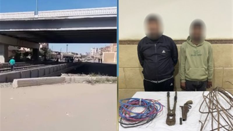 المتهمان المضبوطات