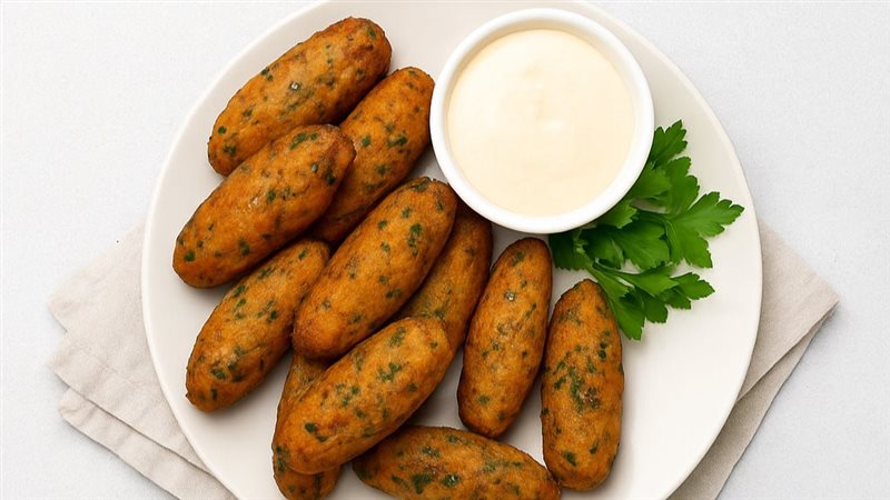 كفتة الفسيخ بالبقدونس