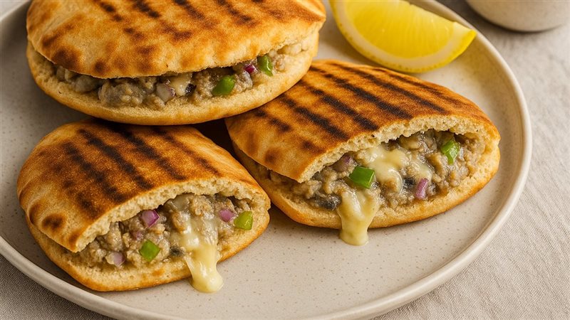 حواوشي الرنجة والجبنة