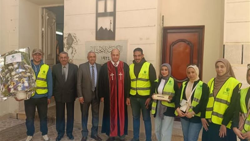 جانب من الزيارة