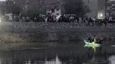البلد كلها بتدور عليه.. غـرق شاب أثنا استحمامه في بحر شبين بالمحلة الكبرى