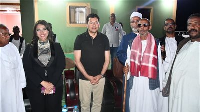 وزير الرياضة يلتقي عدد من شيوخ القبائل وأعضاء مجلسي النواب بشلاتين