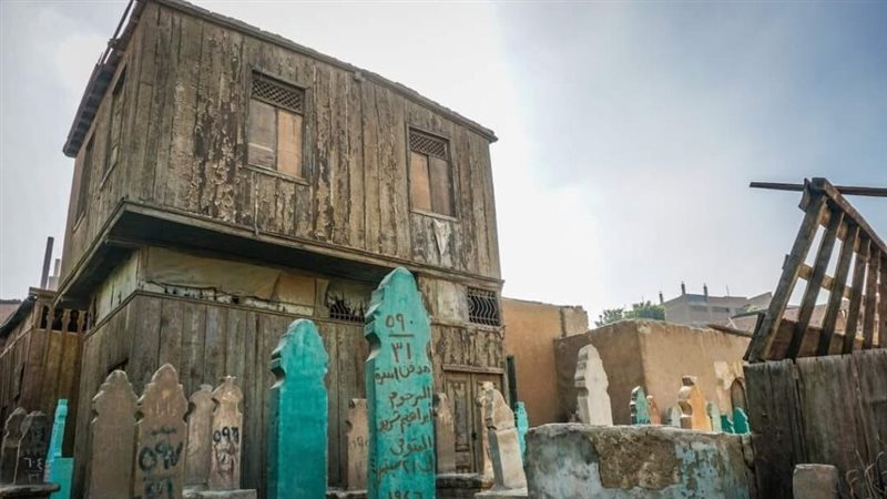 جزء من جبانة باب