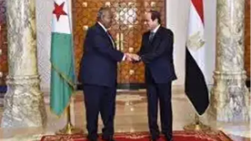 الرئيس السيسي يصل