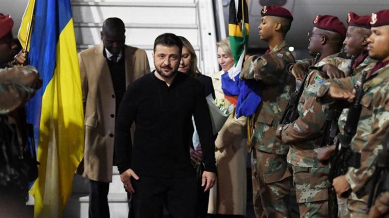 الرئيس الأوكراني
