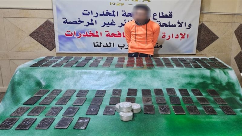 جانب من المواد المخدرة