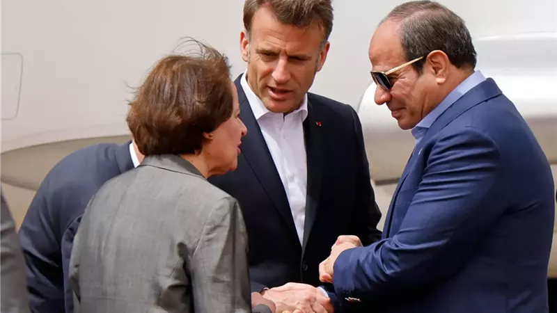 زيارة ماكرون للعريش