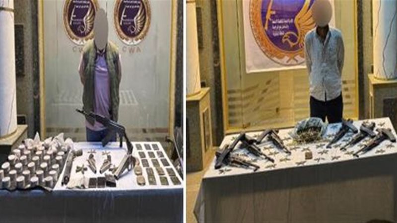 المتهمان والمضبوطات