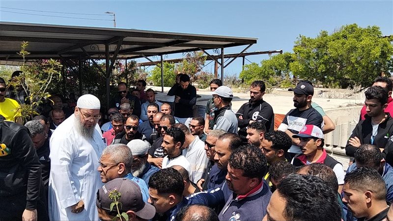 جنازة الشاب البورسعيدي