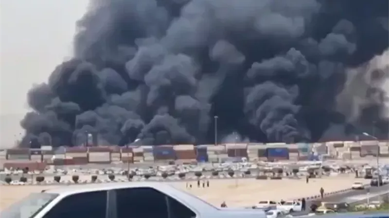 انفجار الميناء في
