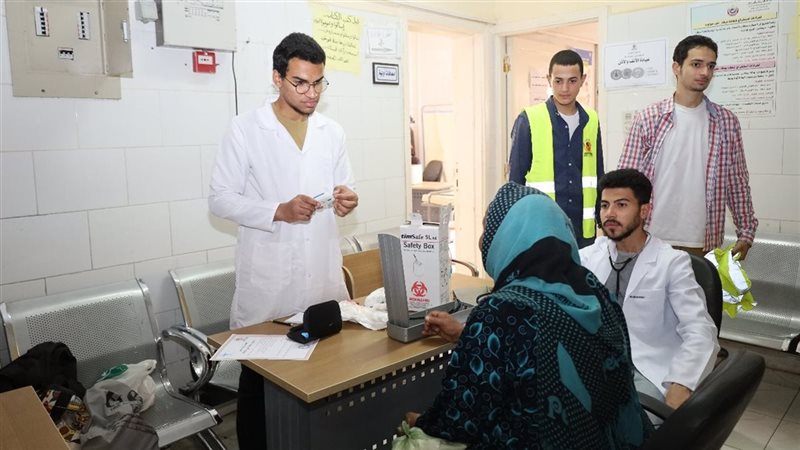 قوافل جامعة المنيا