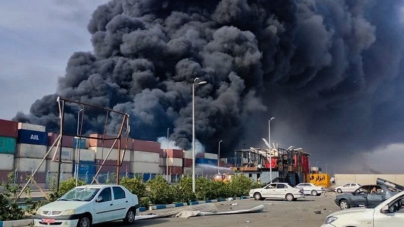 انفجار ميناء بندر