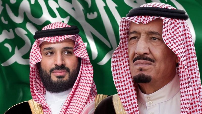 العاهل السعودى وولي