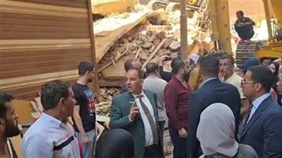 النيابة الإدارية تحقق في انهيار عقار بزفتى أسفر عن وفاة 4 أشخاص