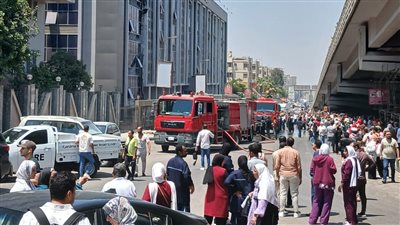 دون إصابات.. إطفاء حريق بأحد تكييفات مستشفى التأمين الصحي بمدينة نصر