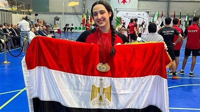بطلة كفرالشيخ تحصد 6 ميداليات ذهبية في البطولة العربية والأفريقية بالجزائر|صور