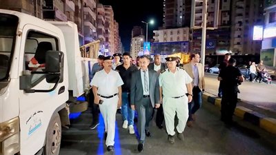 مدير أمن كفر الشيخ يقود حملات لإزالة التعديات وضبط المركبات المخالفة| صور