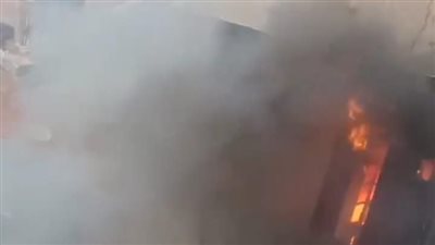 شهامة ولاد المنطقة قفزوا من الشباك للسيطرة على حريق بشقة سكنية بالمنوفية