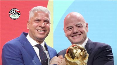 إنفانتينو يهنئ وائل جمعة بعيد ميلاده                